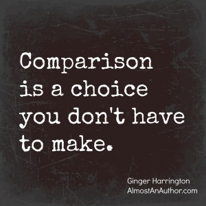 New bloggers, blogging, writing, comparison, problems of comparison