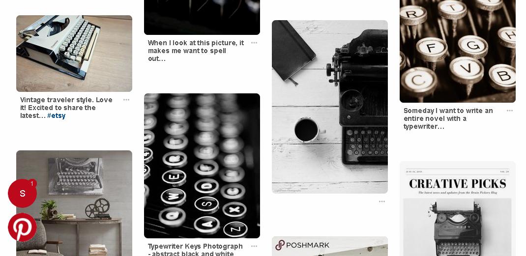 Pinterest for writers seriouswriter.com