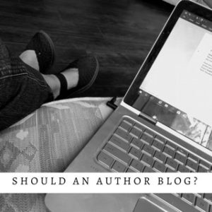Should an Author Blog