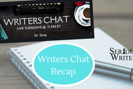 Writers Chat Recap