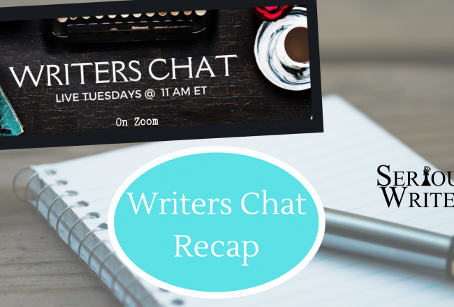 Writers Chat Recap